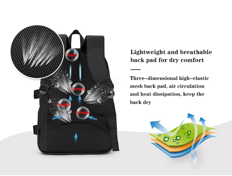 SLR digital camera backpack outdoor large capacity SLR camera bag 15.6-inch laptop backpack can accommodate SLR cameras and mult.