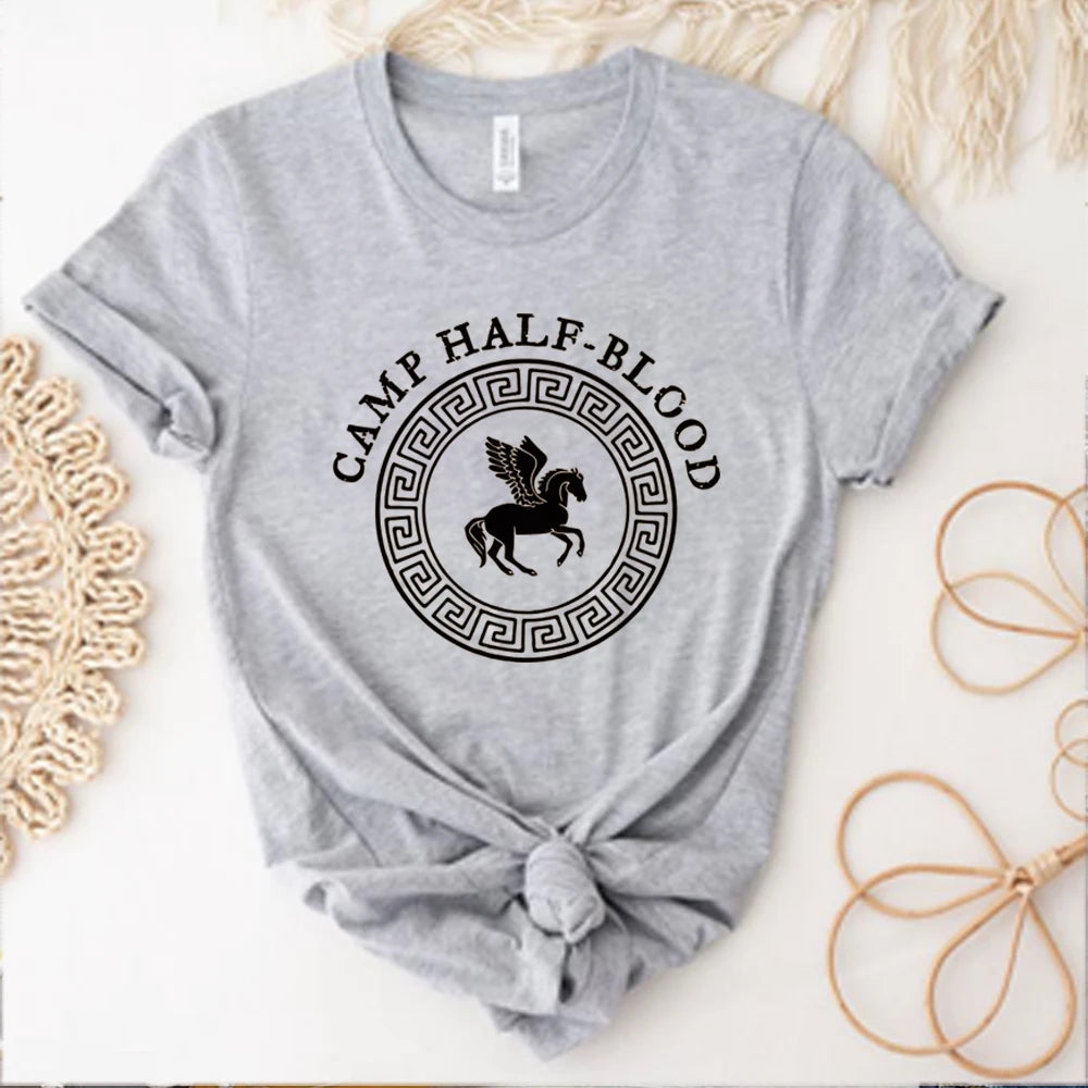 Camp Jupiter T-Shirt Camp Half-Blood Shirt Percy Jackson Shirtsc Unisex Graphic T Shirts Gothic Short Sleeves Tops Harajuku Top.