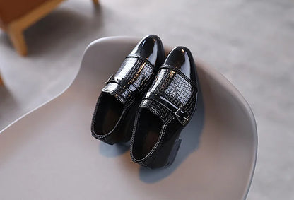 Oxford School Shoes Kids Patent Leather Shoes Girls Boys Toddler Shoes Children Fashion Dress Platform Party Flats Spring Autumn.