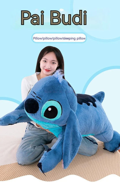 45-80cm Lilo & Stitch Disney Plush Doll Big Stuffed Animals Toys Pillow for Sleep Children Birthday Gift Valentine's Day Present.