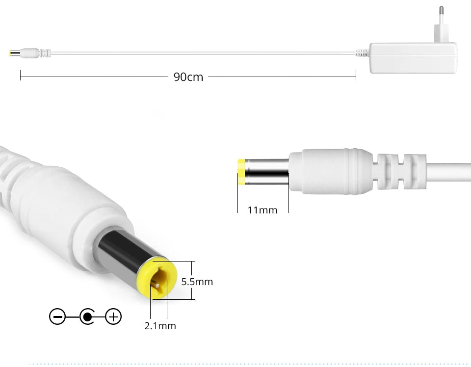 DC 24V 12V 2A 3A Power Supply with EU / US Plug Lab power supply Power Adapter For Home Appliance LED Light Strip.