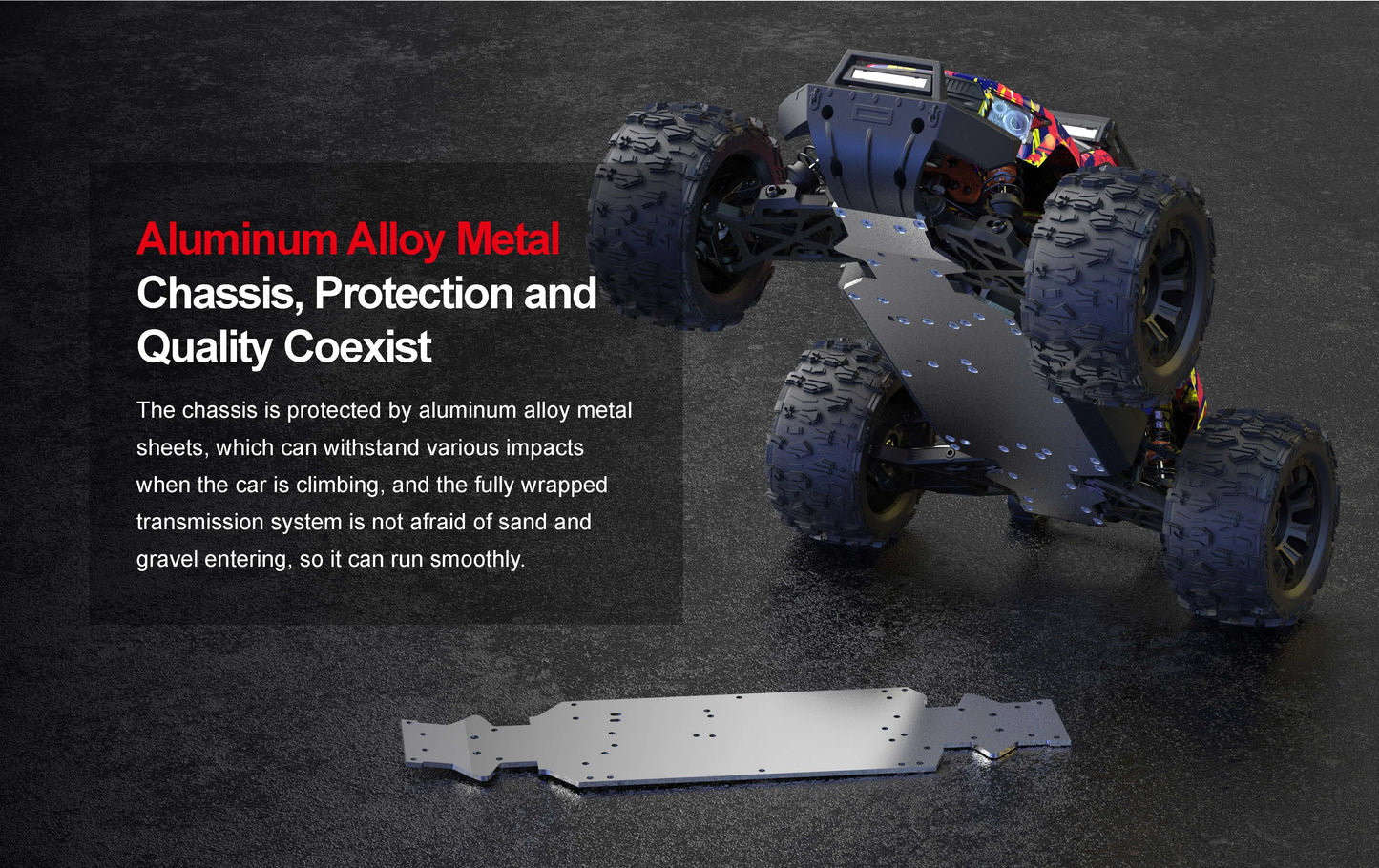 Teeggi 1/14 4WD High Speed Rc Off-road Car 100KM/H Brushless motor 3S Remote Control Truck Drift Racing Cars Toys For kid Gifts.