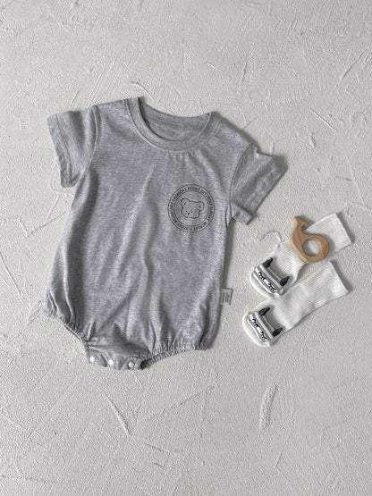 0-2Y Sommer Baby Body Niedlichen Cartoon Gedruckt Einteiliges für Kleinkinder Mädchen und Jungen Baby Kleidung Kleinkind Kurzarm Overall.