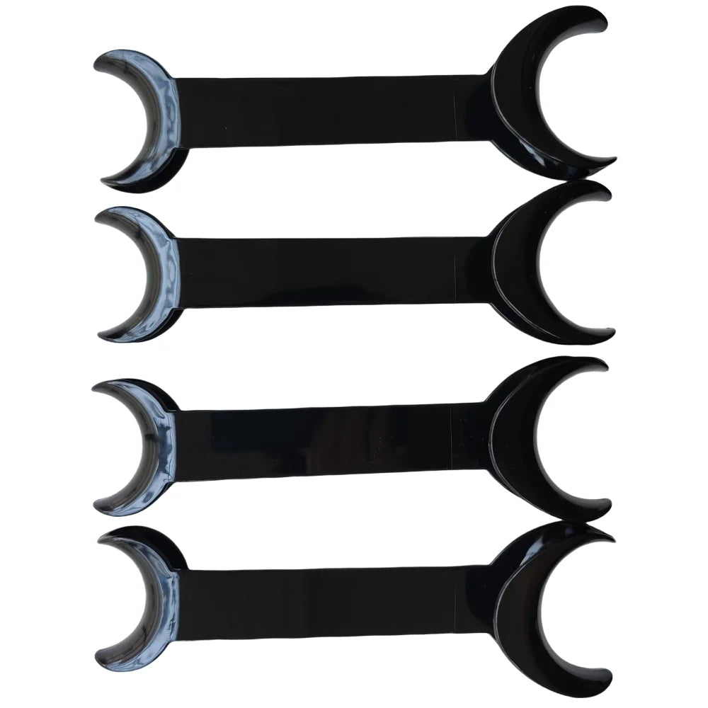 4Pcs Dental Mouth Opener T-Shape Orthodontic Lip Cheek Retractors Double Head Mouth Spreader Oral Clean Tool.