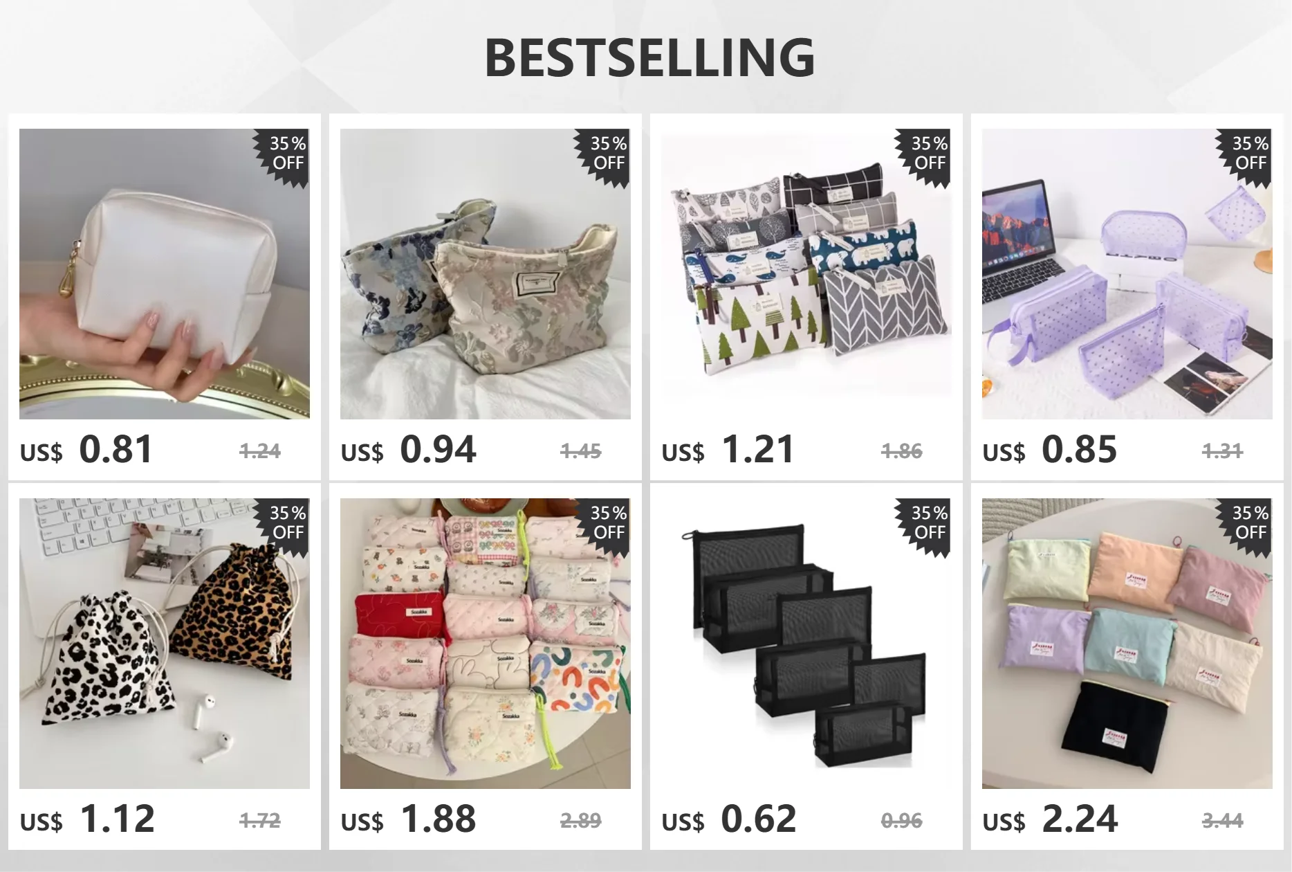 Makeup Brush Travel Case Cosmetic Toiletry Bag Organizer for Men Women Beauty Tools Zipper Mesh Pouch Wash Storage Accessories.