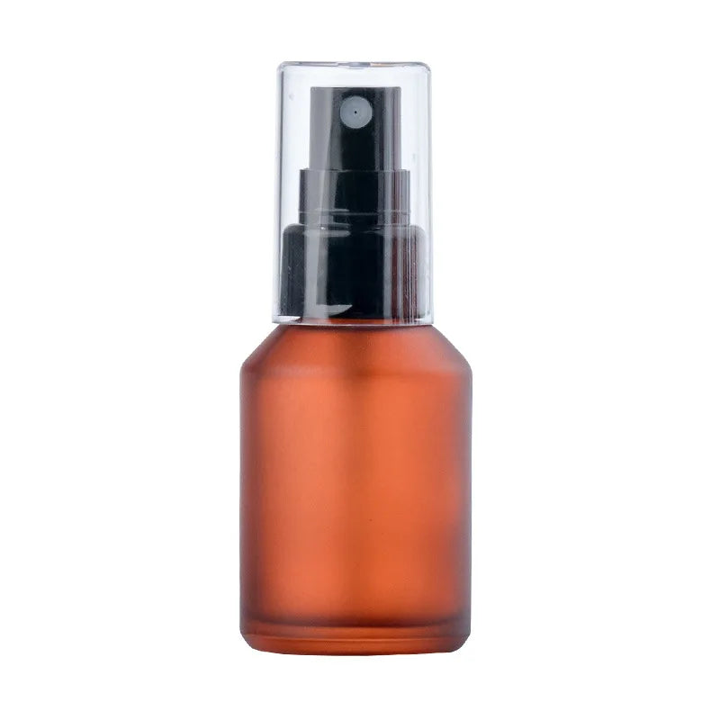15/30/60ML Amber Clear Glass Spray Bottle Refillable Perfume Fine Mist Atomizer Dispenser Lotion Pump Liquid Dropper Bottles.