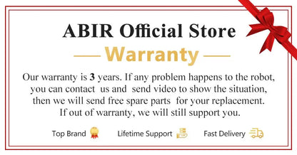 ABIR WD8 Robot Window Vacuum Cleaner,Dual Water Spray,Laser Sensor,Smart Home Glass Wall Wet Dry Cleaning ,APP&Remote Control.