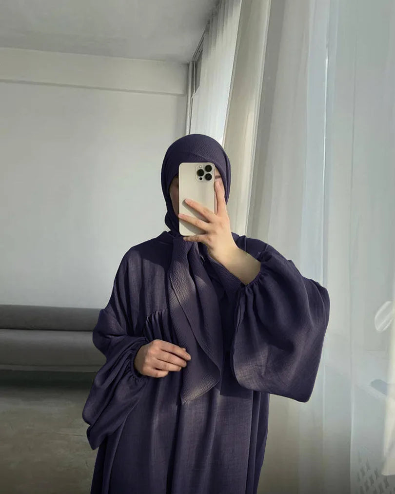 Modest Nursing Clothes for Muslim Women 2025 Elegant Arabic Muslim Dress Eid Dubai Plain Nursing Abaya Fashion Turkey Solid Robe.