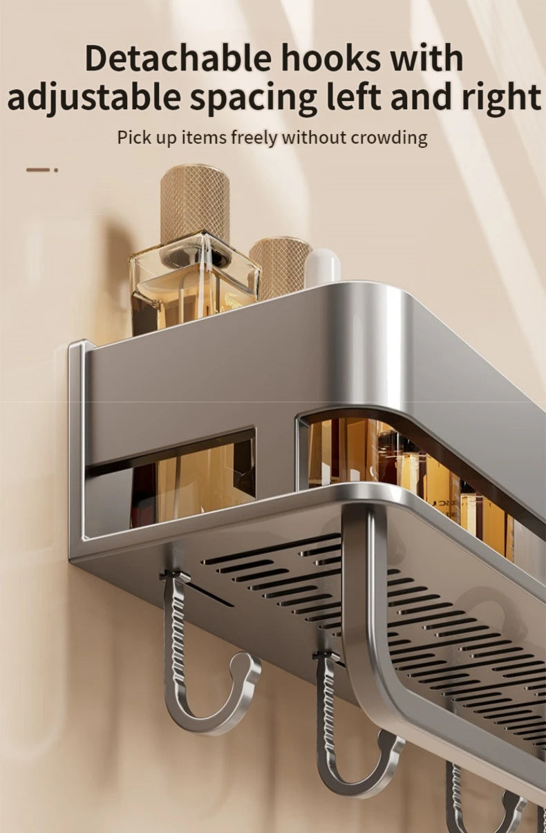 Bad regal Bad regal Toilette Aluminium Hänge gestell Bad Veranstalter hängen Küche Lagerung