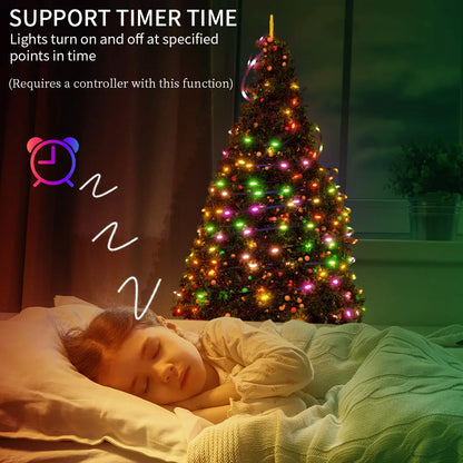 DC5V Adressierbare WS2812B LED String Transport Grün Schwarz Draht WS2812 3PIN Draht RGB Streifen Weihnachten Lichter Wasserdichte Dekor.