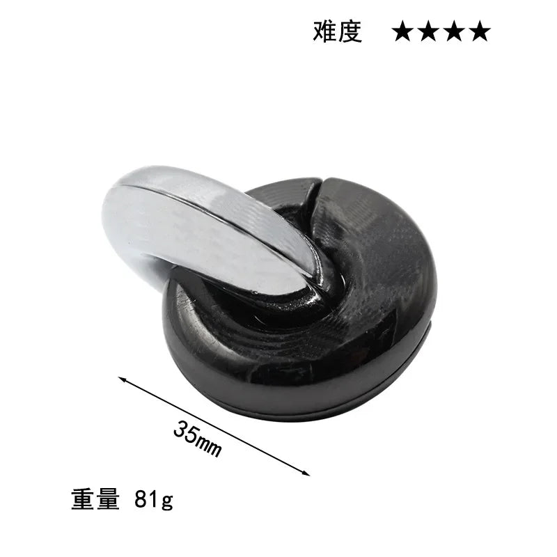 Alloy Metal Unlocking Toys Brain Teaser Metal Puzzle Toys Children Adult Funny Gift IQ Challenge Game