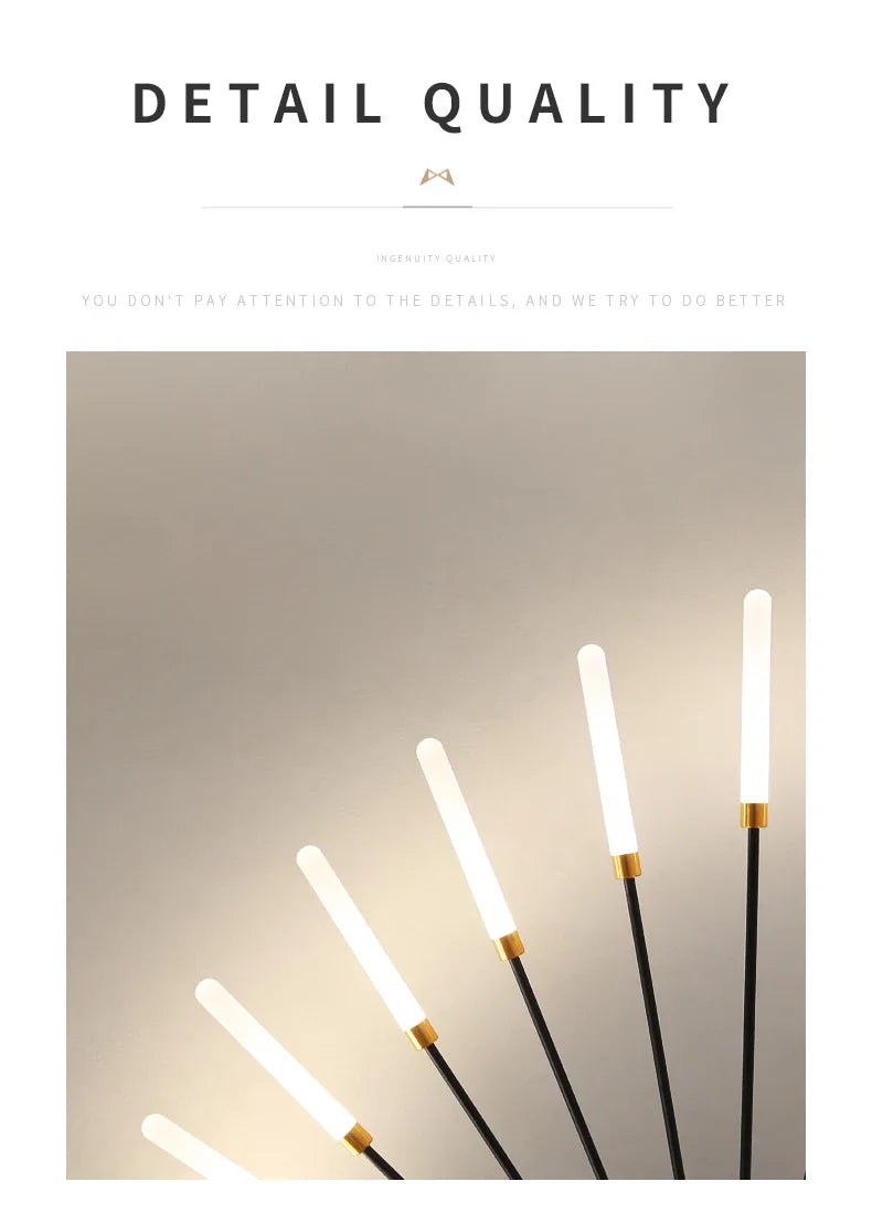 Moderne Led Feuerwerk Anhänger Lampen für Wohnzimmer Schlafzimmer Kronleuchter Led Decke Hängen Lampe Hause Einrichtungs beleuchtung.