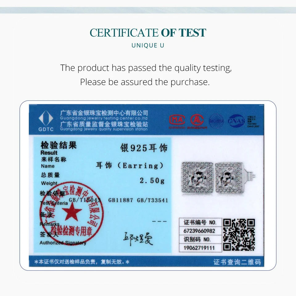 BAMOER Gold Plated Halo CZ Stud Earrings 925 Sterling Silver Hypoallergenic Classic Elegant Heart Earrings Jewellry BSE894.