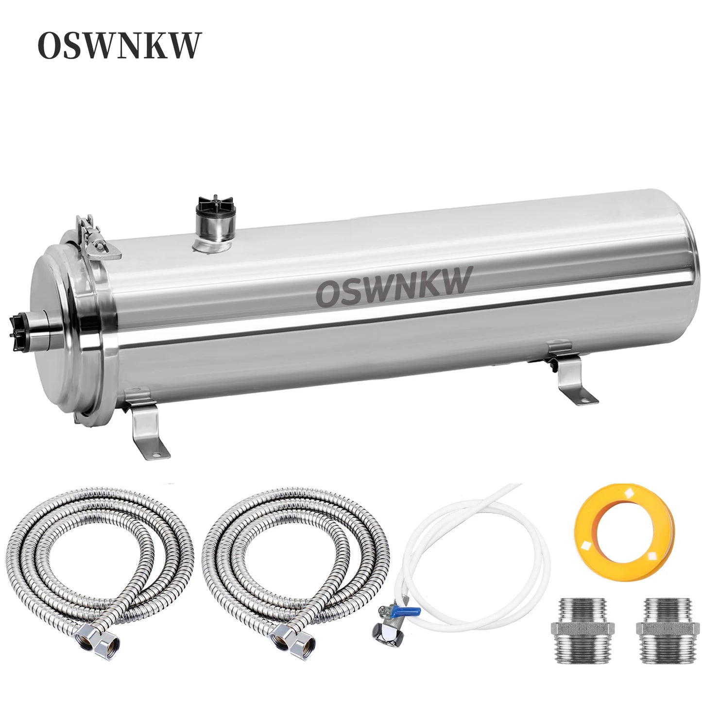 Large flow PVDF whole house ultrafiltration water purifier 0.01um pre-filter SUS304  service life 5 years.