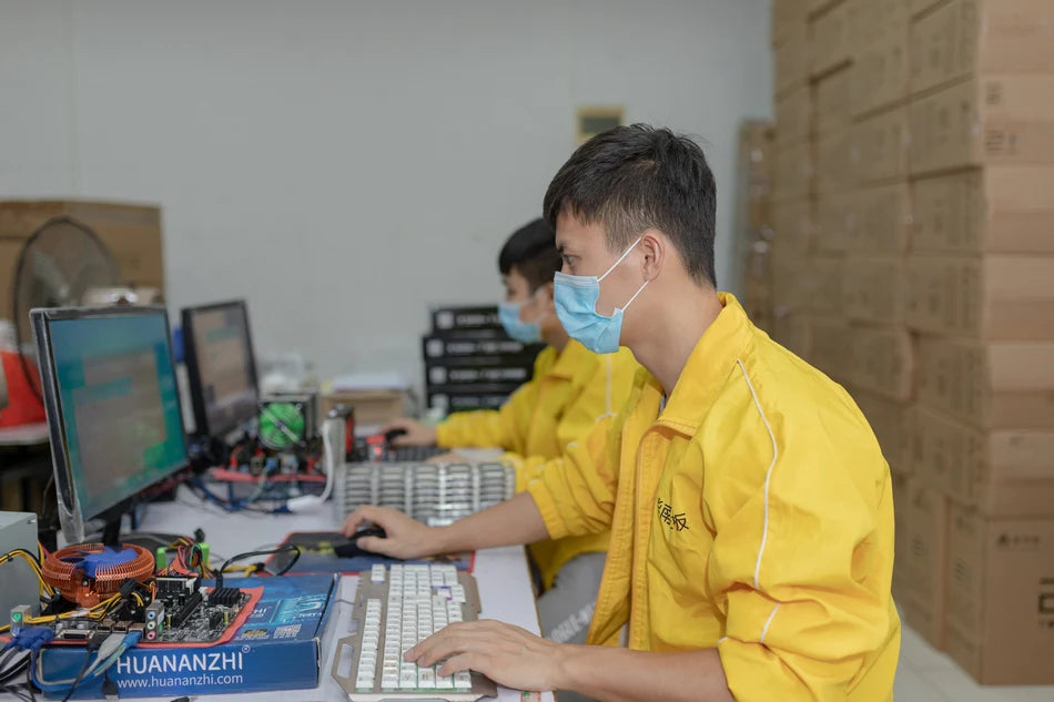 HUANANZHI GT 730 4G Graphics Cards 128Bit GDDR3 HDMI-Compatible VGA DVI GPU Video Card.