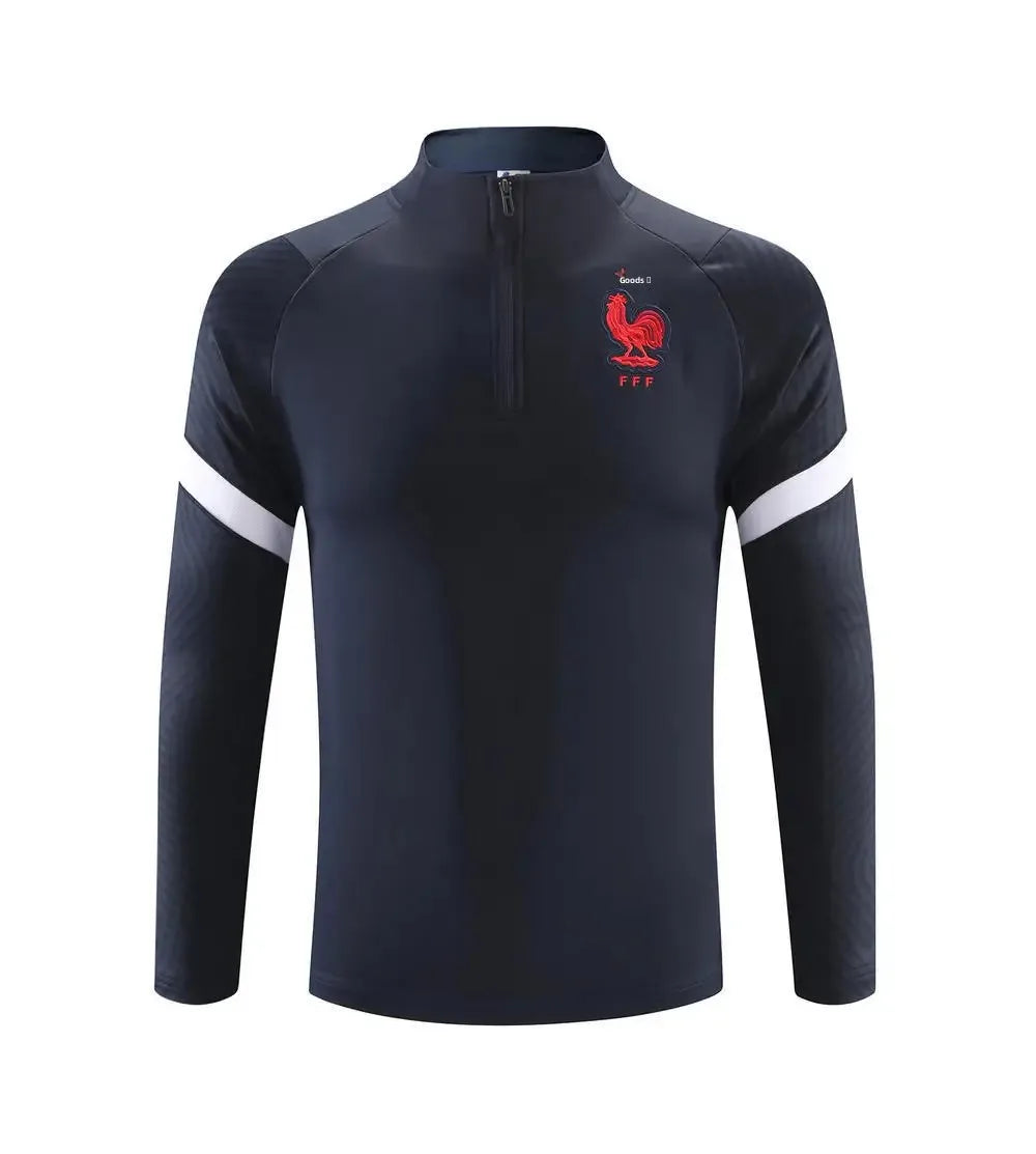 Adult Football Sportswear Set Long Sleeve Printed Ball Jersey Casual Style Training Match Outfit Comfortable Breathable Clothing.