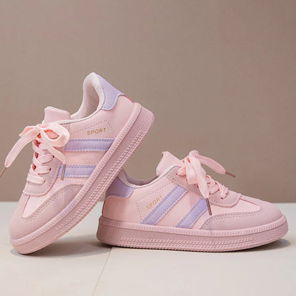 Children Tennis Shoes 2025 New Simple Kids Sneakers for Girls Patchwork Non-slip Boys Causal School Running Sneakers Non-slip