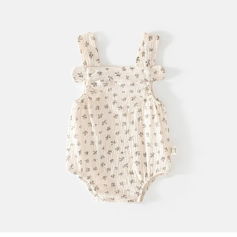 Sommer Baby Hosenträger Body Kleinkind Mädchen Süße Blumen Overall Infant Dünne Cartoon Tier Ein Stück.