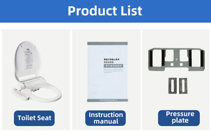 Intelligenter Toilettensitzbezug – wasser- und energiesparend, sofortige Erwärmung, selbstreinigend, LED-Nachtlicht, effizienter, hygienischer Badezimmerdeckel