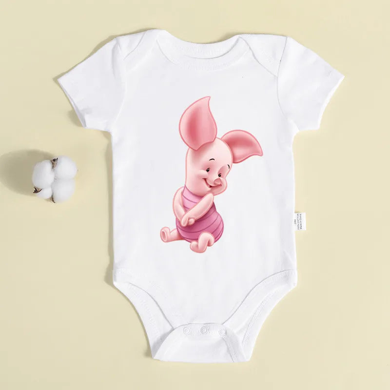 Baby Donald und Daisy Babykleidung Baumwolle Neugeborene Bodys Twin Junge Mädchen Onesie Sommer Overall.
