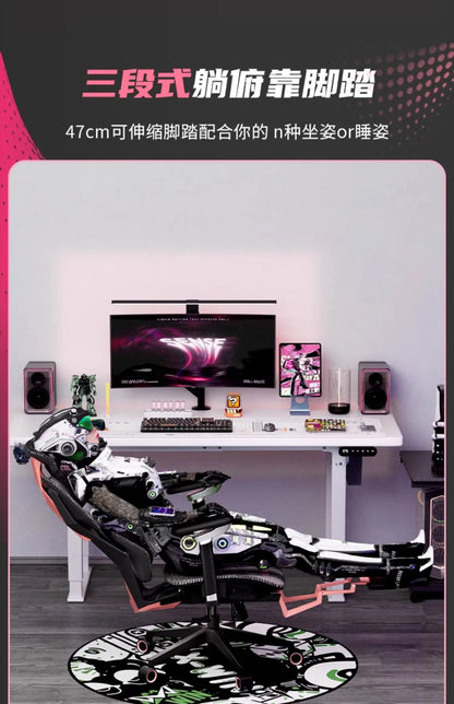 Moderner Designer-Gaming-Stuhl, bequem, luxuriös, Kreativität, drehbarer Gaming-Stuhl, verstellbar, elastisch, Sillas De Oficina-Möbel