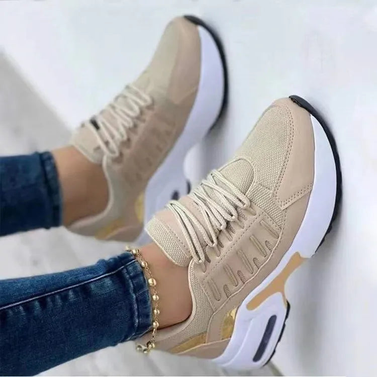 Tenis Women Sneakers Platform Casual Shoes for Women 2025 New Comfort Mesh Anti-slip Running Shoes Plus Size Zapatillas De Mujer.