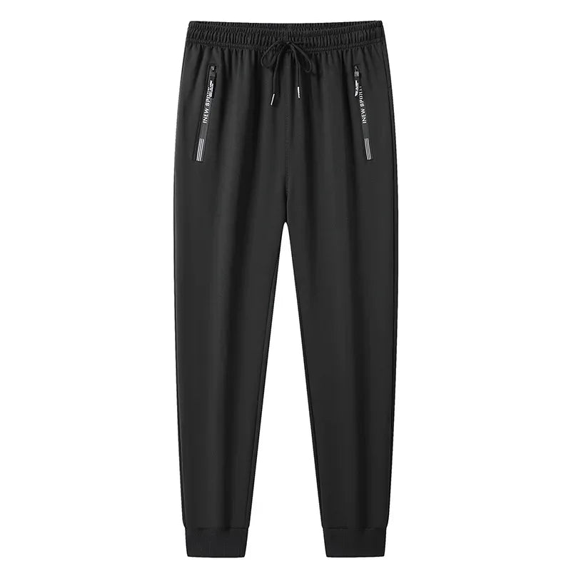 Men's Plus Size M-8XL Casual Loose Sports Pants Straight Leg Harlan Long Trousers Spring Autumn Long Pants Male Clothing 145KG.