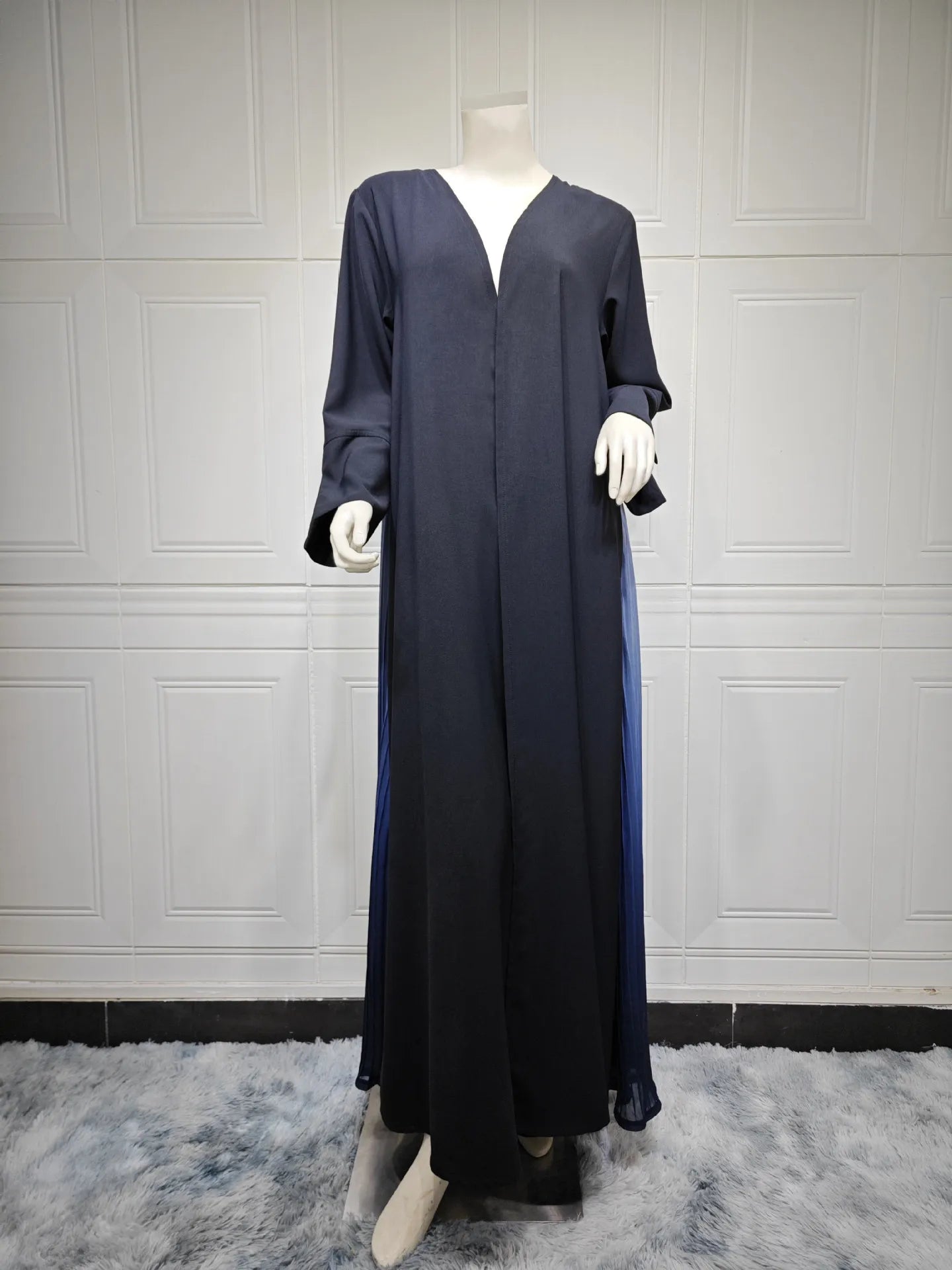 Ramadan Open Chiffon Kimono Abaya Kaftans Turkey Islam Muslim Dress Prayer Clothes Women Djellaba Kebaya Robe Femme Musulmane.