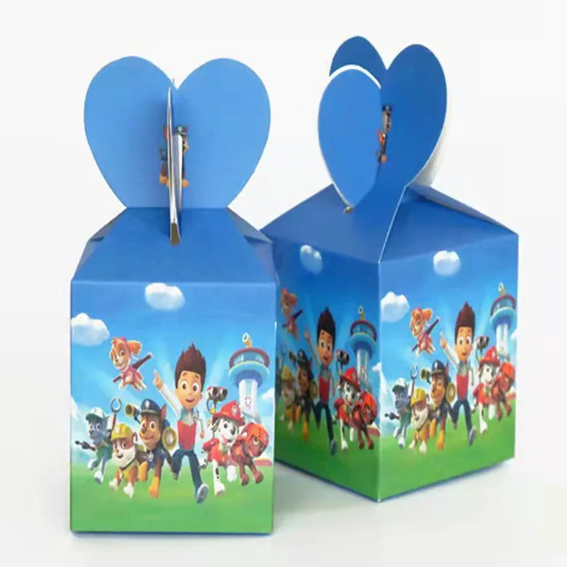 PAW Patrol Geburtstag Party Dekoration Neue Version Ballon Set Einweg Geschirr Kid Event Liefert Banner Hintergrund Geschenk