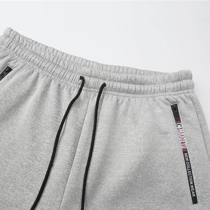 Mens Casual Pants Autumn Winter Fleece Sweatpants Men Running Jogger Sports Gym Trousers Fashion Solid Color Workout Long Pants.