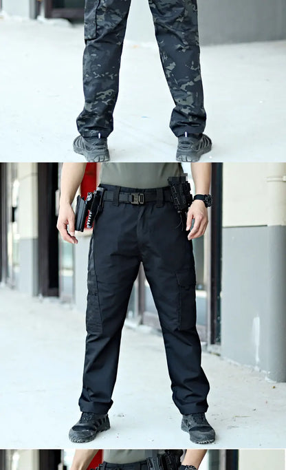 New Tactical Work Pants Men Outdoor Cargo Trousers Multi-pocket Waterproof Pant Autumn Spring Outdoor Workwear Hiking Trousers.