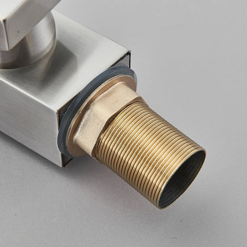 Smart Bathroom Basin Faucet Hot Cold Water Mixer Deck Mount Bathroom Sink Faucet