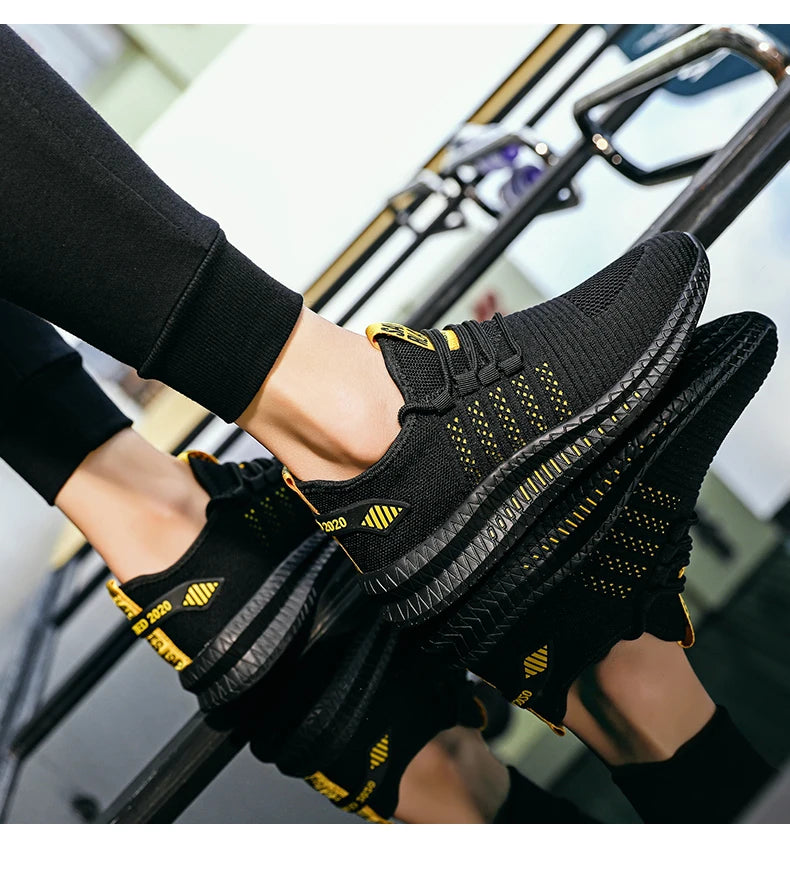 Big Size 48 Sneakers Shoes Men Lightweight Breathable Running Walking Male Footwear Lace-up Adult Sneakers Zapatillas De Deporte