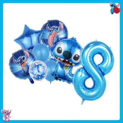 Disney Lilo und Stitch Geburtstag Party Dekoration Geschirr Tasse Teller Tischdecke Luftballons Thema Party liefert Banner Hintergrund