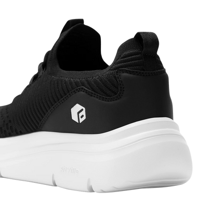 FitVille Herrenschuhe zum Hineinschlüpfen, leichte, breite Breite für Plattfüße, Plantarfasziitis, Fersenschmerzlinderung.