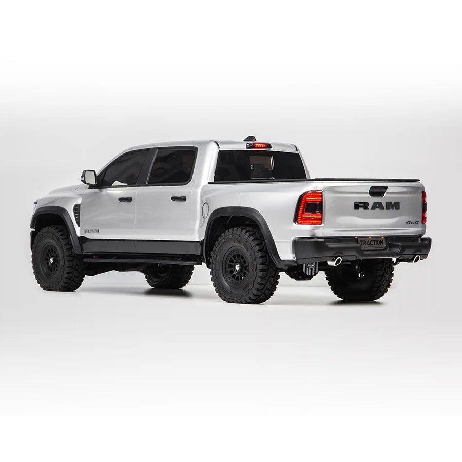 KM Thunder Dodge Tyrannosaurus RAM 1500 Simulation 1/8 Remote Control Electric 4WD Climbing Vehicle Pickup Off road Vehicle
