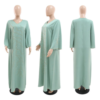 Kaftan Eid elegante muslimische Frauen Kleid Ramadan Party Dubai Abaya Truthahn Islam lange Abendkleider Musulmane elegante Vestidos