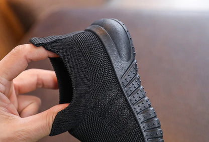 Children Shoes Spring Summer Kids Sneakers Soft Breathable Mesh For Boys Slip-on Casual Shoes Anti-Slip Walking Baby Girls Shoes