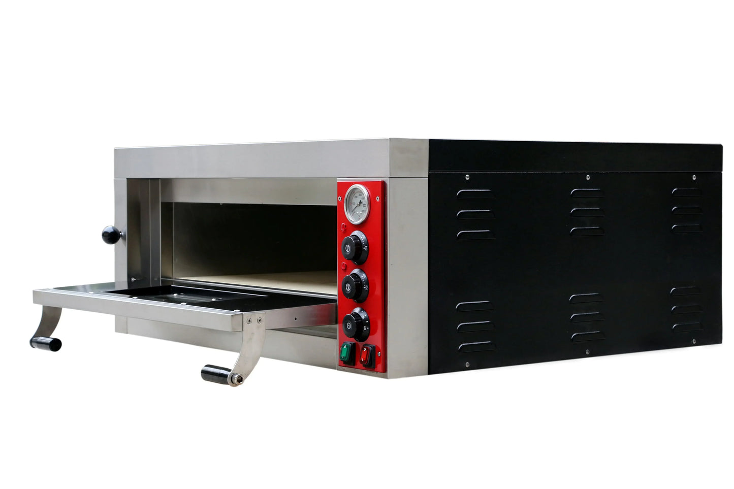 220v Electric Professional Commercial Single-layer Pizza Electric Oven Italian Pizza Oven Pizza500 Degree Grilled Chicken Fish M.