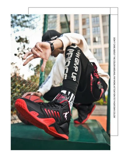 2024 Men Basketball Shoes Outdoor Sports Shoes Male Trendy Sneakers Wear Resistant Rubber Sole Basketball Shoes unisex 36-45