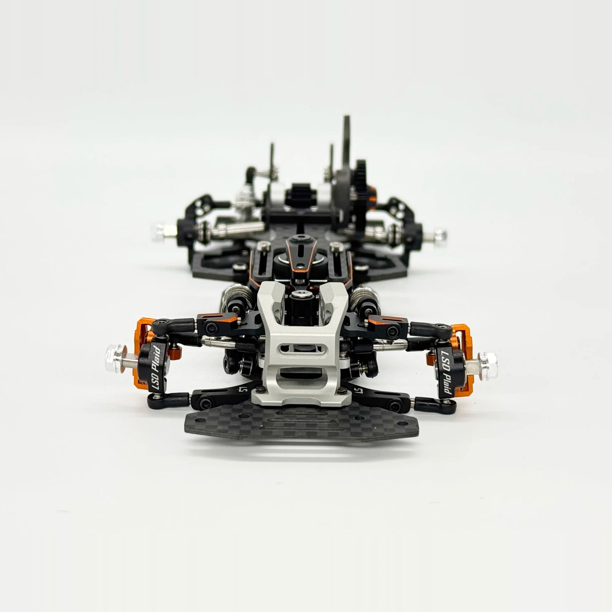 LSD Plaid RC Mini Car 1/24 RC Drift Mosquito Car  Frame KIT Lightweight Electric Remote Control Drift Model Toy Holiday Gift.