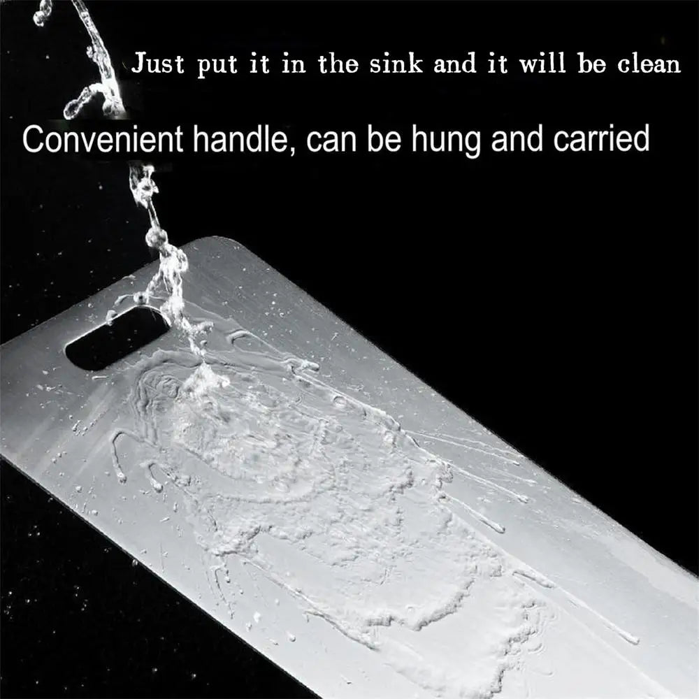 Titanium Cutting Boards for Kitchen Stainless Board 304 Steel Thickened Double Sided Food Grade Portable Fruit Meat Chopping.