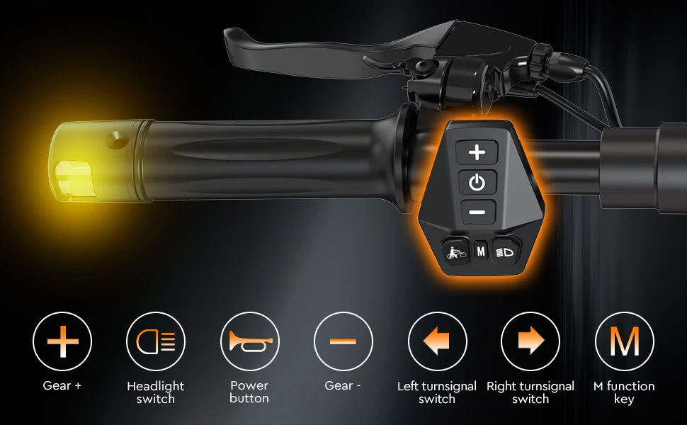 RCB Electric Scooter D5/D5 PRO ABE (premium version), NFC/Indicator/APP, 500W Motor Peak 1600, 10" Commuting E Scooter for Adult.