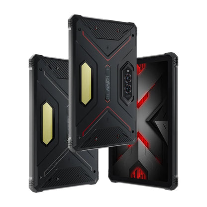 HOTWAV R9 Pro Rugged Tablet Android 14 11" FHD+ 20080mAh Pad 64MP Rear Camera 6GB 256GB Tablet PC With Super Camping light.