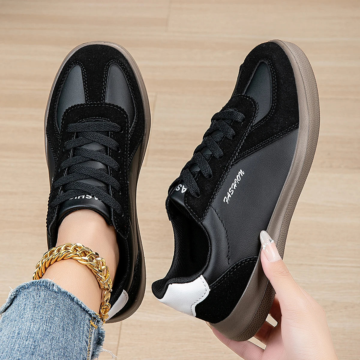 YRZL Womens Sneakers Lightweight Casual Shoe Breathable Athletic Shoes Non Slip Shoes for Ladies Outdoor Sports Walking Shoes.