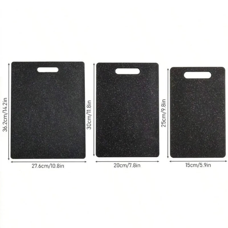 Marble Texture PP Cutting Board Antibacterial and Mildew Cutting Board Kitchen Vegetable Cutting Board Dishwasher Safe.