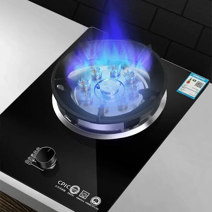 5.2Kw Gas Stove Single Stove Liquefied Petroleum Gas Desktop Embedded Single Natural Gas Gas Stove Household Fierce Fire.