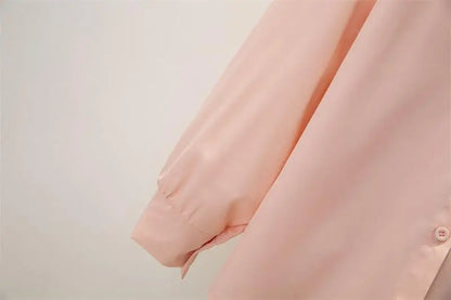 Spring Autumn Casual Chiffon Shirt Women Shirts Fashion Female Long Sleeve Loose Solid Blouse Tops Office Lady Shirts.