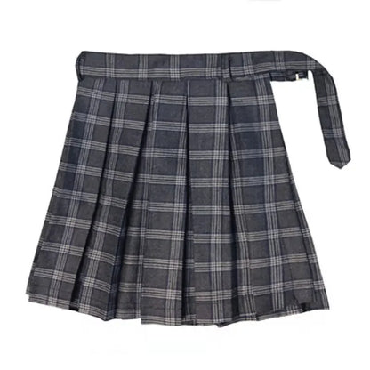 Female Punk Skirt Gothic Style Plaid Irregular Skirts Women Asymmetrical High Waist Pleated Mini Skirts sexy skirt for sex.