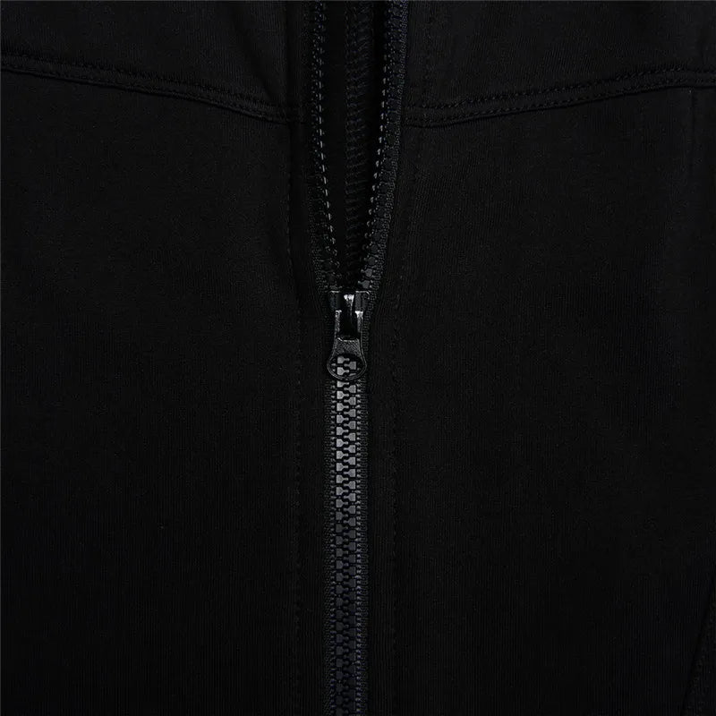 Mozision Autumn Winter Long Sleeve Jumpsuits Women Overalls Fashion Zipper O Neck Sporty Rompers Ladies Casual Playsuits 2023.